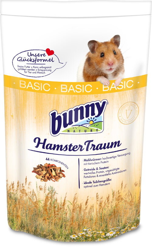 Bunny Nature krmivo pro křečky Basic 600 g