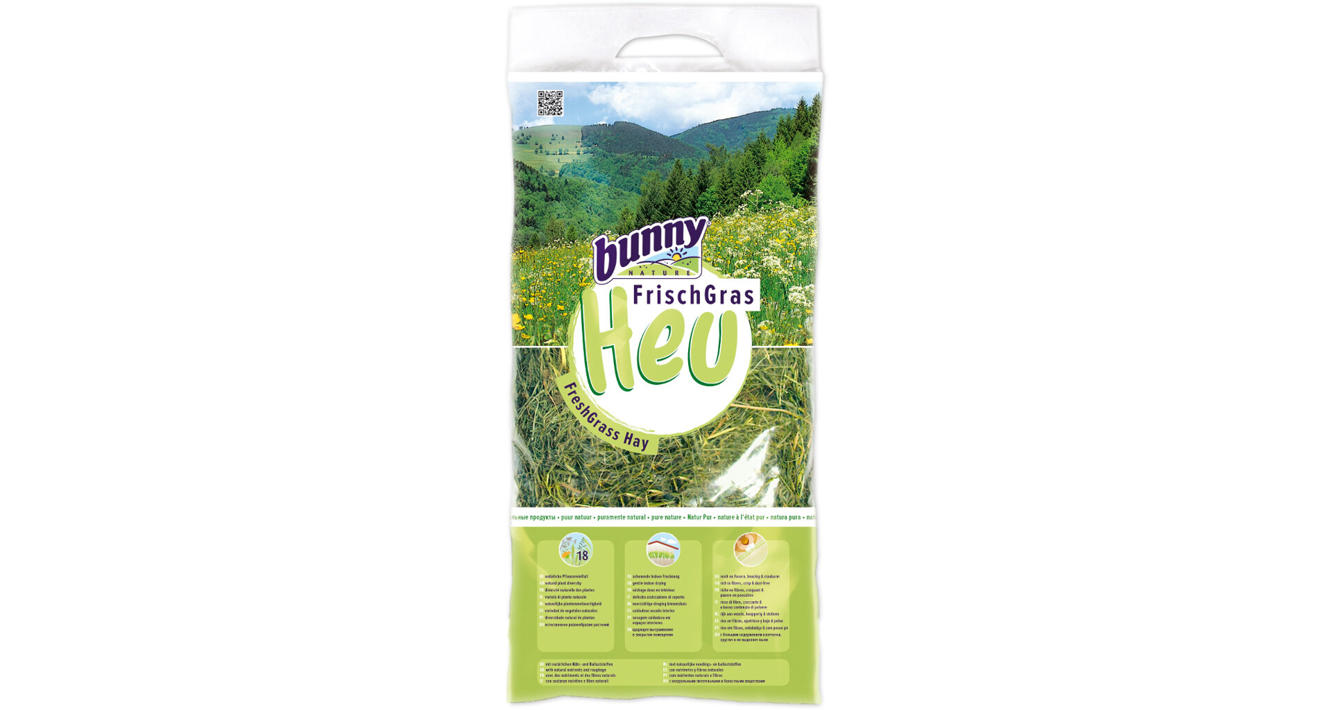 Bunny Nature seno FreshGrass 750 g