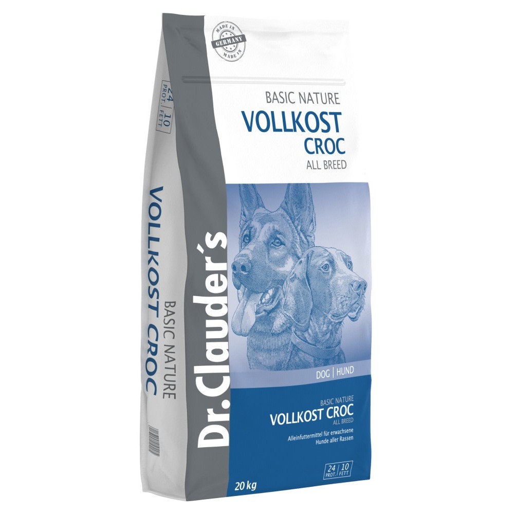 Dr.Clauder´s Basic Nature Vollkost Croc All Breed 20kg