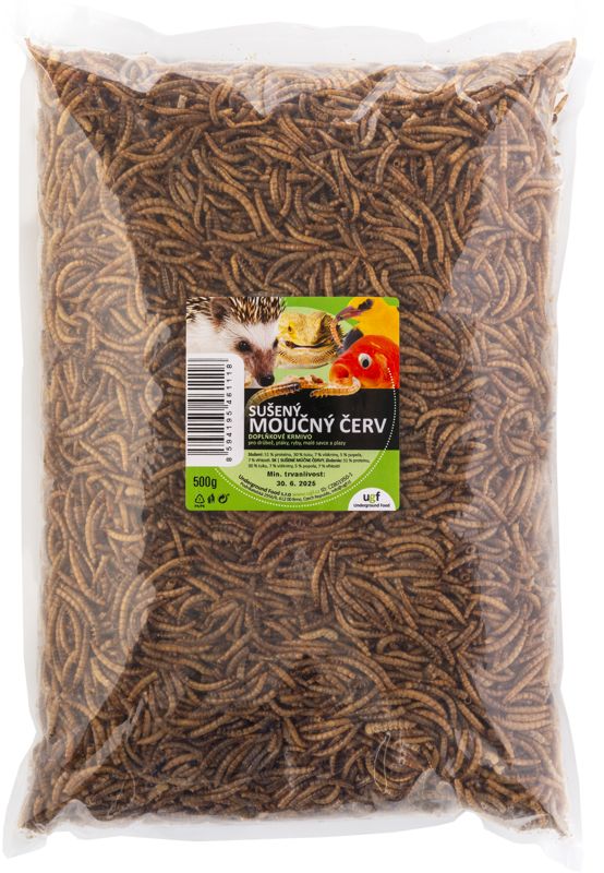 Underground Food s. r. o. UGF sušený moučný červ 500g