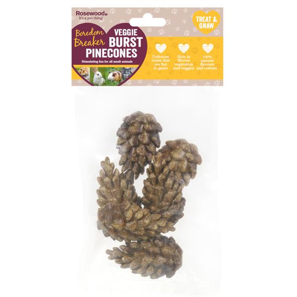 Rosewood Veggie Burst Pinecones 6ks 75g