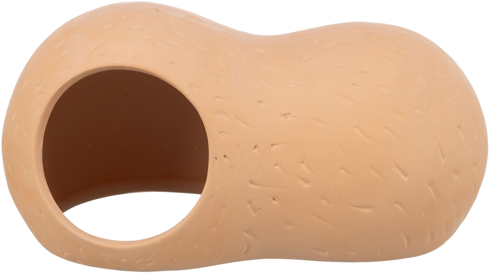 Trixie Keramický domek burák pro myš křečka 2 otvory 21 x 10 x 11 cm terakota