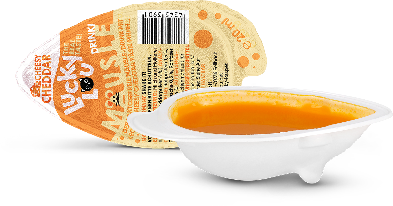 Lucky Lou Mäusle Drink-Snack Čedar 20 ml