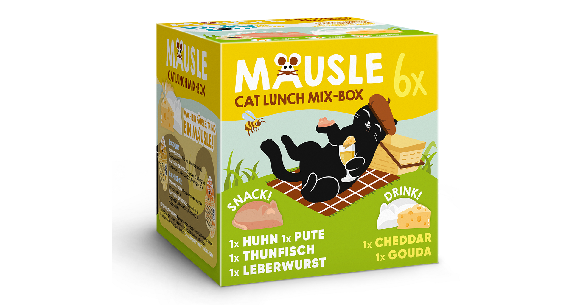 Lucky Lou Mäusle Multipack – 6 kusů v balení