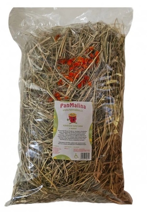 PanMalina české Bio seno s mrkví 450g