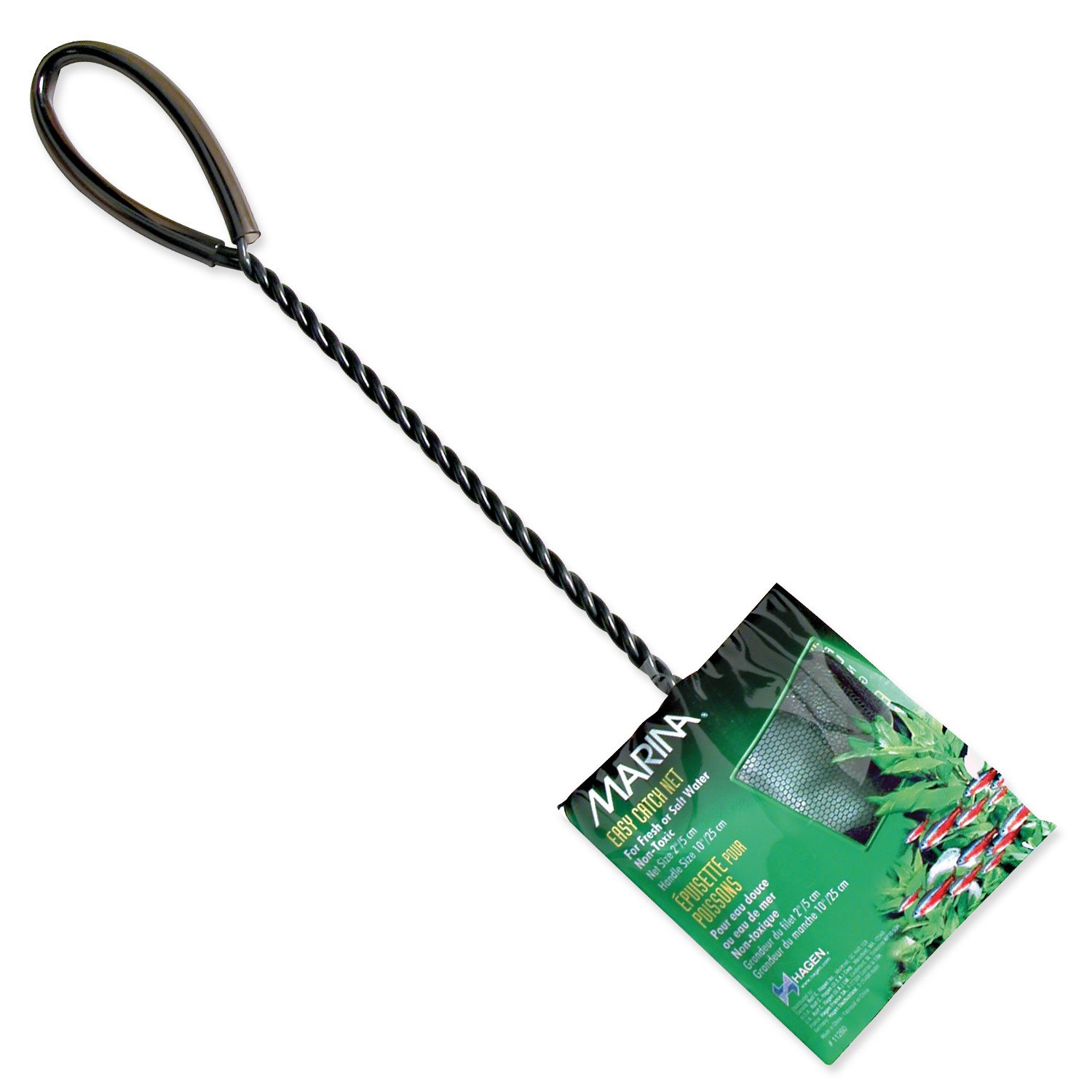 Síťka MARINA akvarijní černá 5 x 6,3 cm