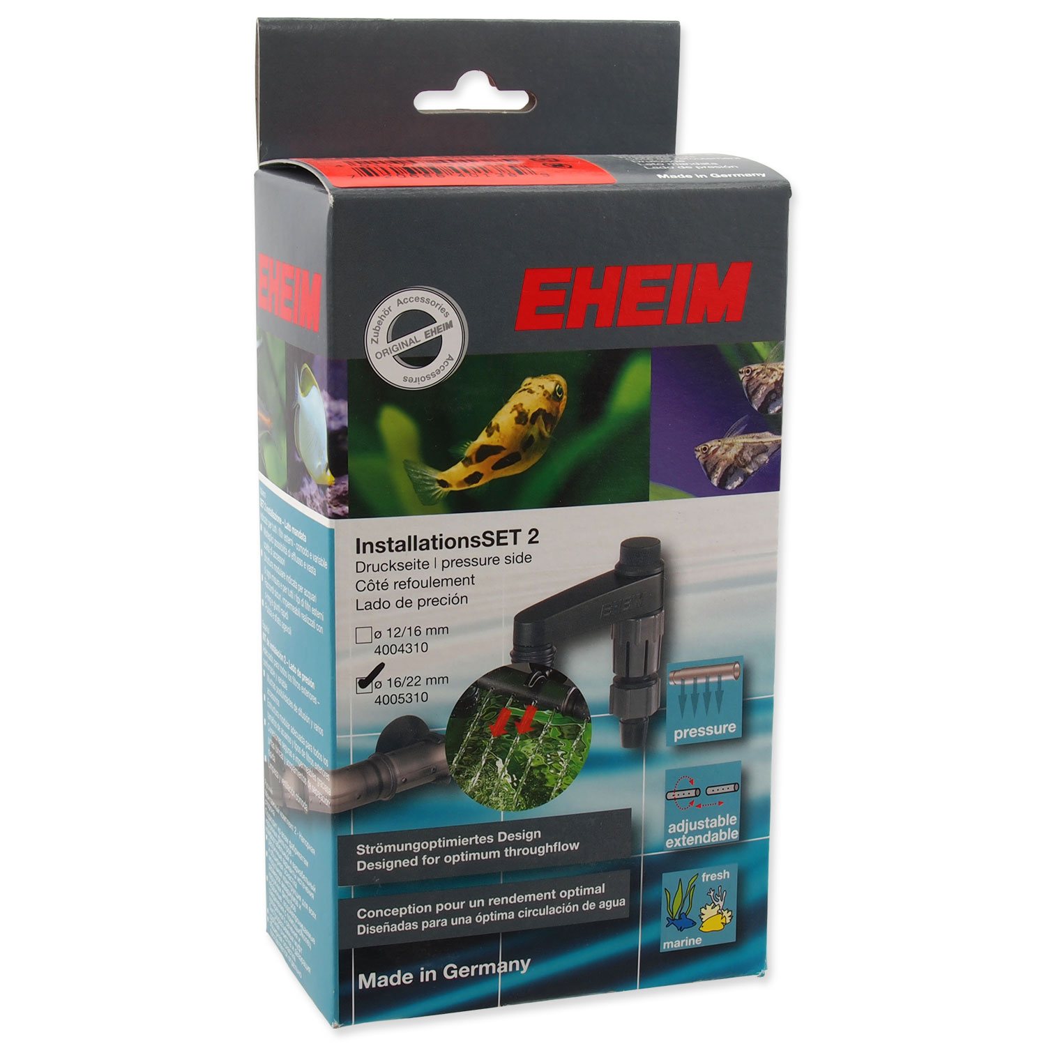 Instalační set EHEIM 2 Ø16 mm 1ks