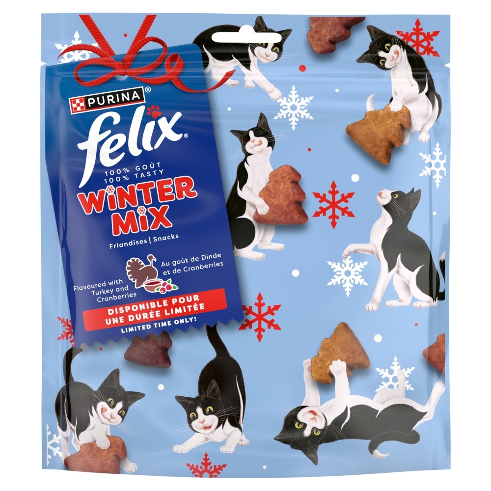 Felix Party mix Winter 200 g vánoční pamlsky
