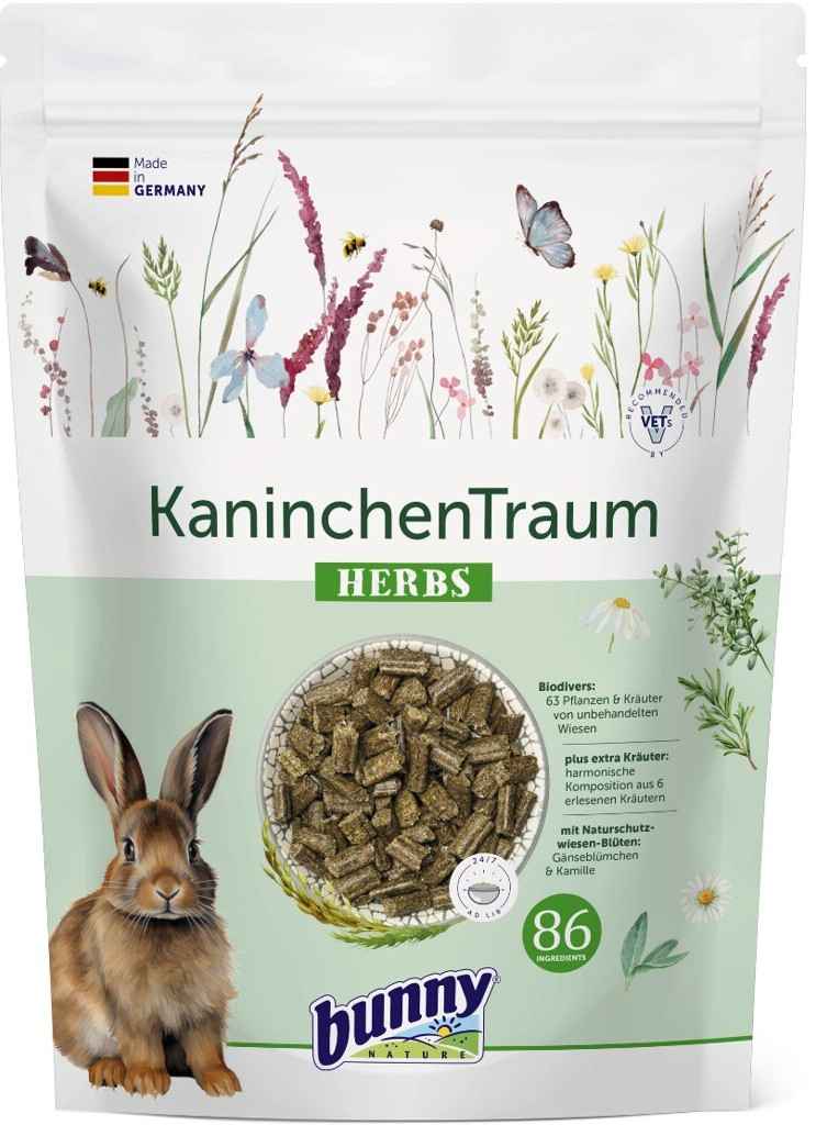 Bunny Nature krmivo pro králíky Herbs 600 g