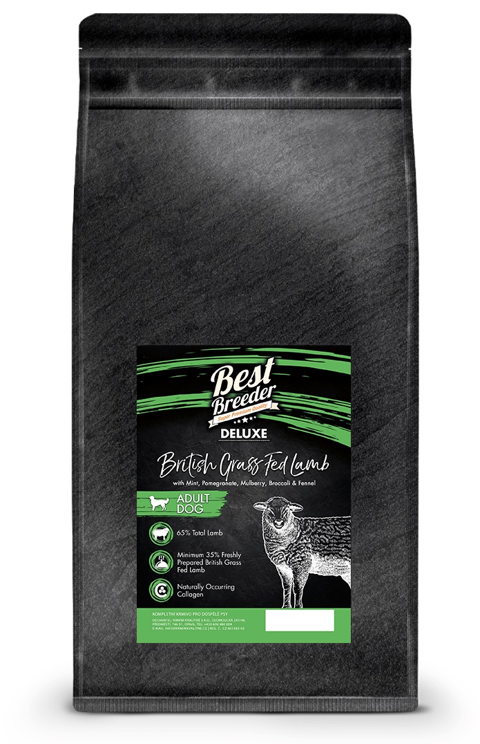 Best Breeder DELUXE Dog British Grass Fed Lamb Adult  6 kg