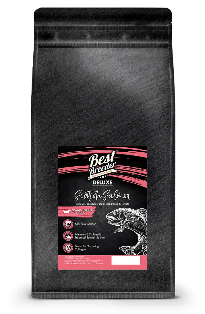 Best Breeder DELUXE Dog Scottish Salmon Small Breed Adult  12 kg
