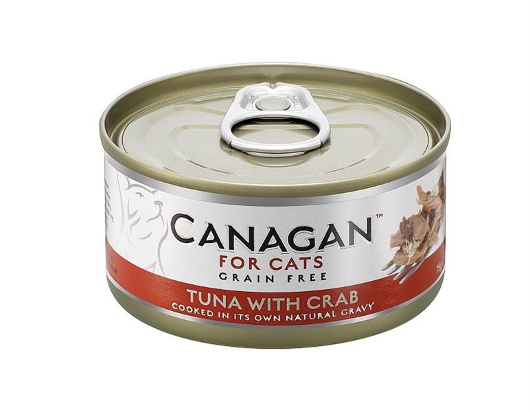 Canagan Cat konzerva Tuňák a Krab 75 g