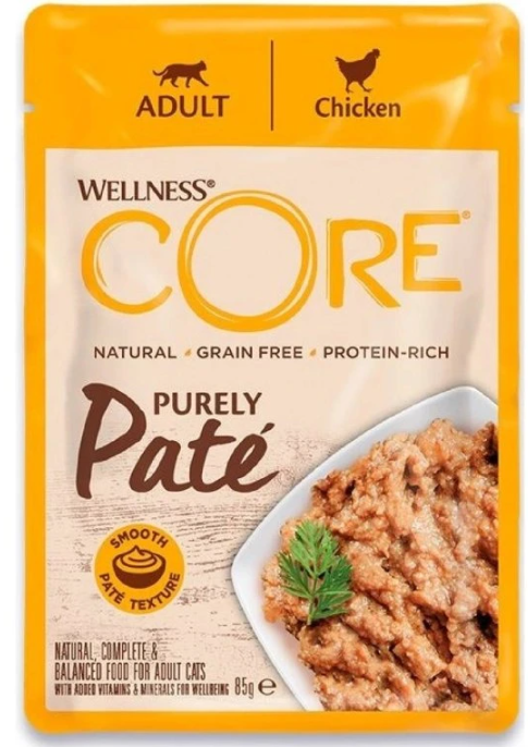 Kapsička Wellness Core Cat Paté kuře 85g