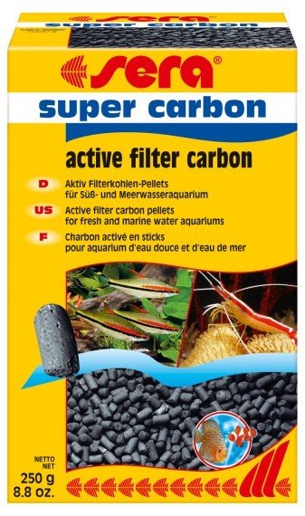 sera GmbH sera super aktivní uhlí 250 g