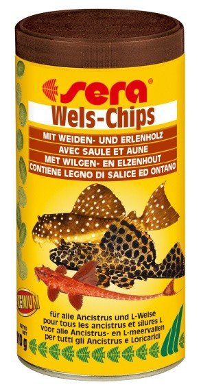 SERA Sera speciální krmivo pro krunýřovité sumečky Wels-Chips 250ml