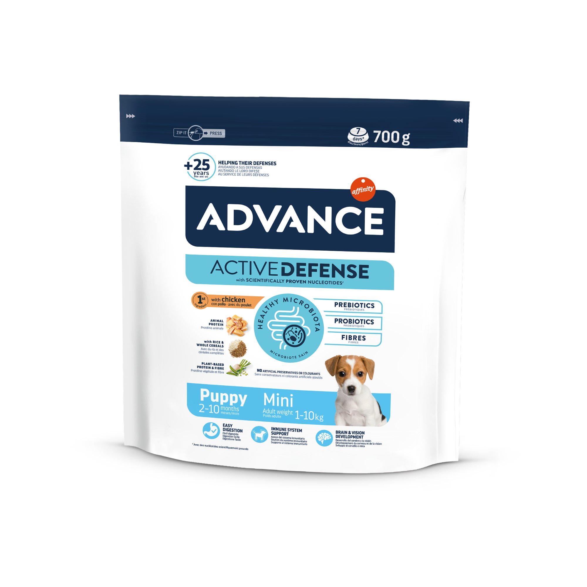 Advance puppy protect mini kure a ryze 700g