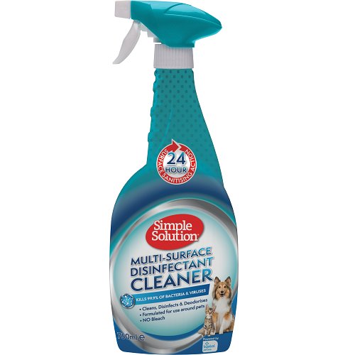 SIMPLE SOLUTION Multi-Surface Disinfectant Cleaner 750ml