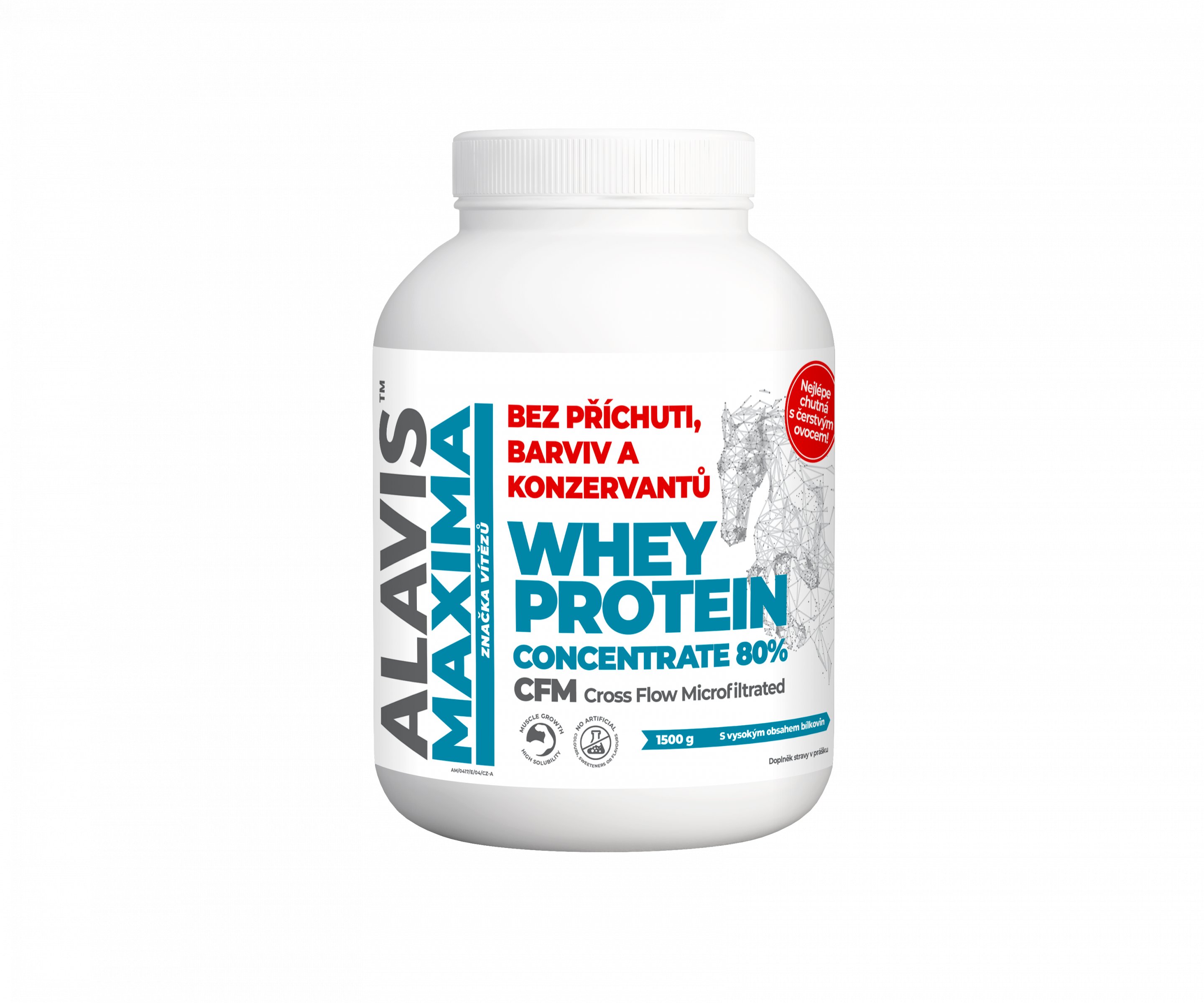 ALAVIS MAXIMA Whey Protein Concentrate 80% 1500g