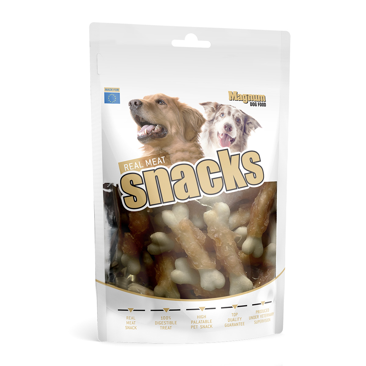 Magnum Dog Food Chicken bone wrap 250g