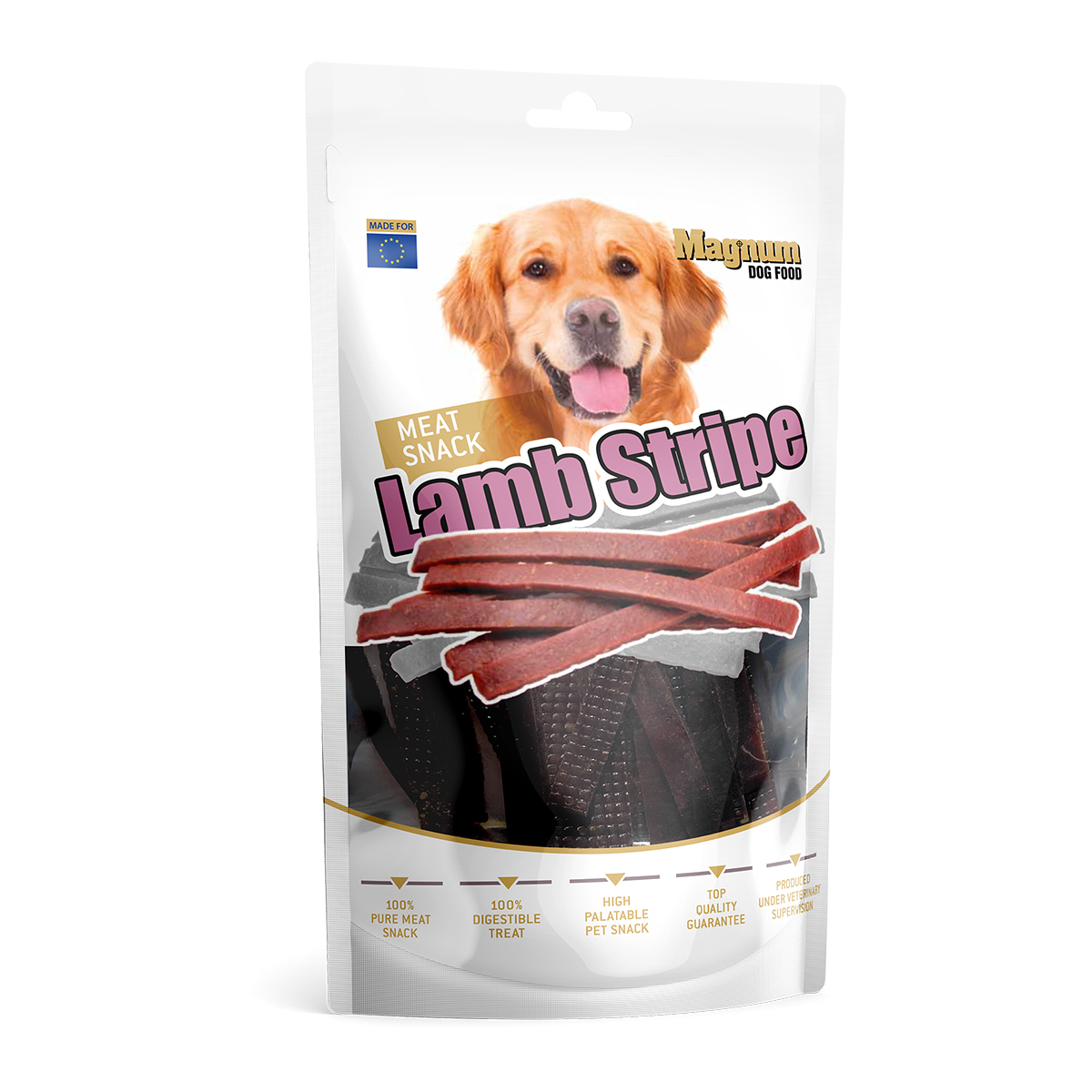 Magnum Dog Food Lamb stripe 80g