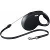 Flexi NEW CLASSIC S lankové vodítko 8m/12kg černá z kategorie Chovatelské potřeby a krmiva pro psy > Obojky, vodítka a postroje pro psy > Vodítka pro psy > Samonavíjecí vodítka pro psy