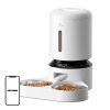 Petlibro Granary Feeder with Double Bowl, 5 l, White