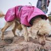 Áo khoác cho chó Hurtta Monsoon coat II ECO màu đỏ ruby 65
