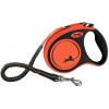 Flexi XTREME vodítko pásek S 5m/20kg oranžová z kategorie Chovatelské potřeby a krmiva pro psy > Obojky, vodítka a postroje pro psy > Vodítka pro psy > Samonavíjecí vodítka pro psy