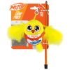 NERF CAT Katzenspielzeug Plüschvogel mit Glöckchen und Stab, 9 cm