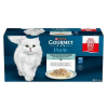 Gourmet Perle Cat MegaPack kapsičky trhané kousky rybí mix 60x85g