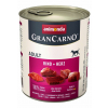 Animonda GRANCARNO konzerva hovězí, srdce 800g z kategorie Chovatelské potřeby a krmiva pro psy > Krmiva pro psy > Konzervy pro psy