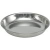 Nobby Edelstahlnapf flach 200 ml / 12,5 cm