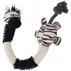 Nobby plyšová hračka pro psy Zebra s lanem 61 cm z kategorie Chovatelské potřeby a krmiva pro psy > Hračky pro psy > Plyšové hračky pro psy