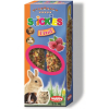 Nobby StarSnack závěsná tyčinka ovocná 2x56g z kategorie Chovatelské potřeby a krmiva pro hlodavce a malá zvířata > Pamlsky pro hlodavce