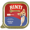 RINTI Gold Mini vanička kuře + husa 100g z kategorie Chovatelské potřeby a krmiva pro psy > Krmiva pro psy > Vaničky, paštiky pro psy
