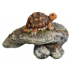 Nobby akvarijní dekorace želva na skále 9,5 x 9,5 x 6 cm z kategorie Akvaristické a teraristické potřeby > Dekorace do akvária > Zvířata, ryby