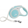 Flexi New Comfort S vodítko pásek 5m/15kg světle modrá z kategorie Chovatelské potřeby a krmiva pro psy > Obojky, vodítka a postroje pro psy > Vodítka pro psy > Samonavíjecí vodítka pro psy