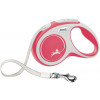 Flexi New Comfort S vodítko pásek 5m/15kg červená z kategorie Chovatelské potřeby a krmiva pro psy > Obojky, vodítka a postroje pro psy > Vodítka pro psy > Samonavíjecí vodítka pro psy