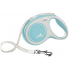 Flexi New Comfort M vodítko pásek 5m/25kg světle modrá z kategorie Chovatelské potřeby a krmiva pro psy > Obojky, vodítka a postroje pro psy > Vodítka pro psy > Samonavíjecí vodítka pro psy