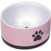 Nobby keramická miska PAW s protiskluzem růžová 17 x 8,0 cm/1,1 l z kategorie Chovatelské potřeby a krmiva pro psy > Misky a dávkovače pro psy > keramické misky pro psy