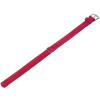 28446 1 nobby velours obojek ze semisove kuze s 37cm cervena