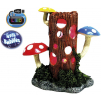 Nobby akvarijní dekorace kmen s houbami s LED 23,8 x 11,7 x 23,3 cm