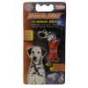 3036 1 nobby starlight flashing bone svitici privesek s adresarem 4x2cm 1ks