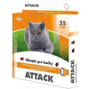 Attack antiparazitární obojek pro kočky 35 cm