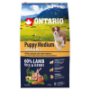 ONTARIO Puppy Medium Lamb & Rice 6,5 kg z kategorie Chovatelské potřeby a krmiva pro psy > Krmiva pro psy > Granule pro psy