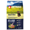 ONTARIO Dog Adult Mini Lamb & Rice 6,5 kg z kategorie Chovatelské potřeby a krmiva pro psy > Krmiva pro psy > Granule pro psy