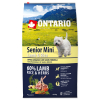 ONTARIO Senior Mini Lamb & Rice 6,5 kg z kategorie Chovatelské potřeby a krmiva pro psy > Krmiva pro psy > Granule pro psy