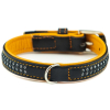 Nobby Pacific Deluxe obojek se Swarovski krystaly S-M 42cm oranžová z kategorie Chovatelské potřeby a krmiva pro psy > Obojky, vodítka a postroje pro psy > Obojky pro psy