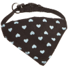 Nobby Mini Scarf obojek se šátkem 30-40cm modrá z kategorie Chovatelské potřeby a krmiva pro psy > Obojky, vodítka a postroje pro psy > Obojky pro psy