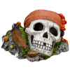 Nobby akvarijní dekorace pirátská lebka 14,5 x 12,5 x 8,5 cm z kategorie Akvaristické a teraristické potřeby > Dekorace do akvária > Kostry, lebky a poklady